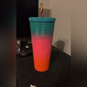 Disney studded Starbucks cup Halloween edition